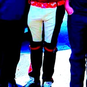 Givenchy Motocross Neoprene Biker Pants zippers L